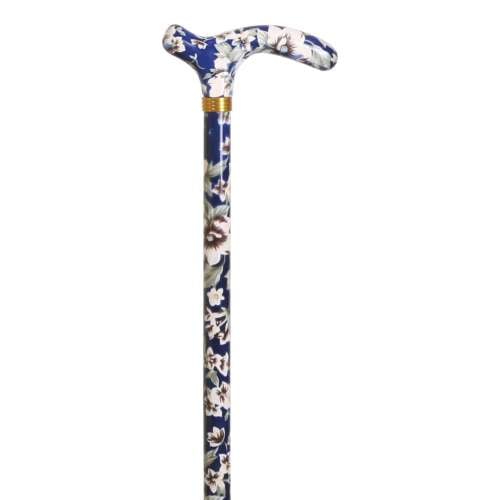Purple with Flowers Extendable Stick