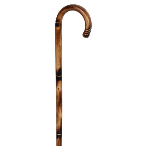 Chestnut Flame Scorched Walking Stick