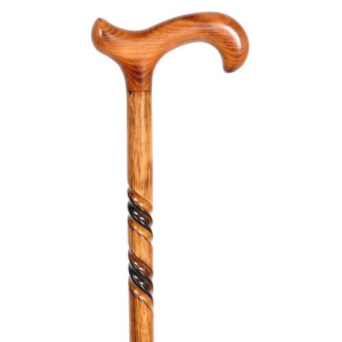 Spiral Derby Walking Stick