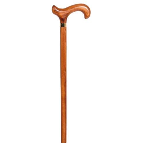 Flame Scorched Wooden Derby Cane