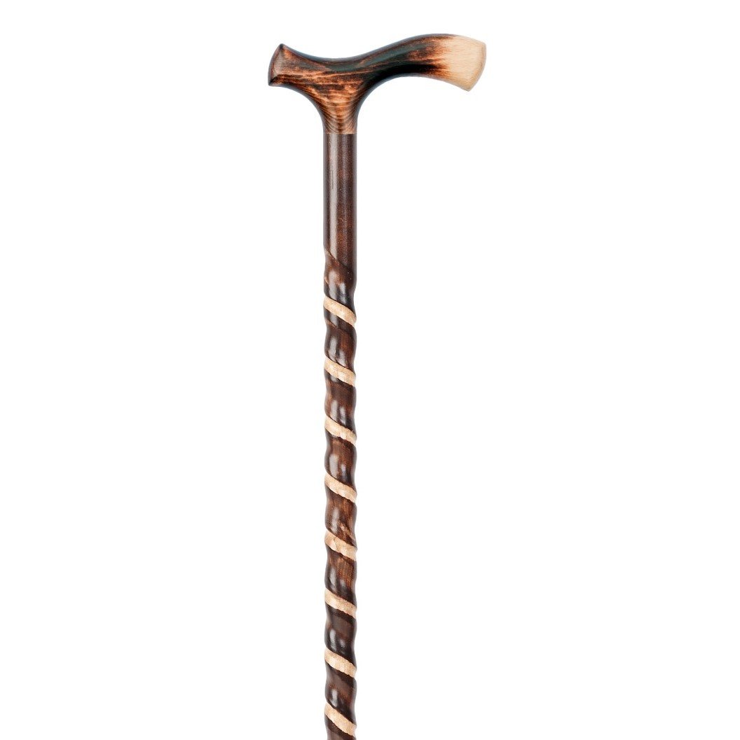 Spiralled Beech Walking Stick