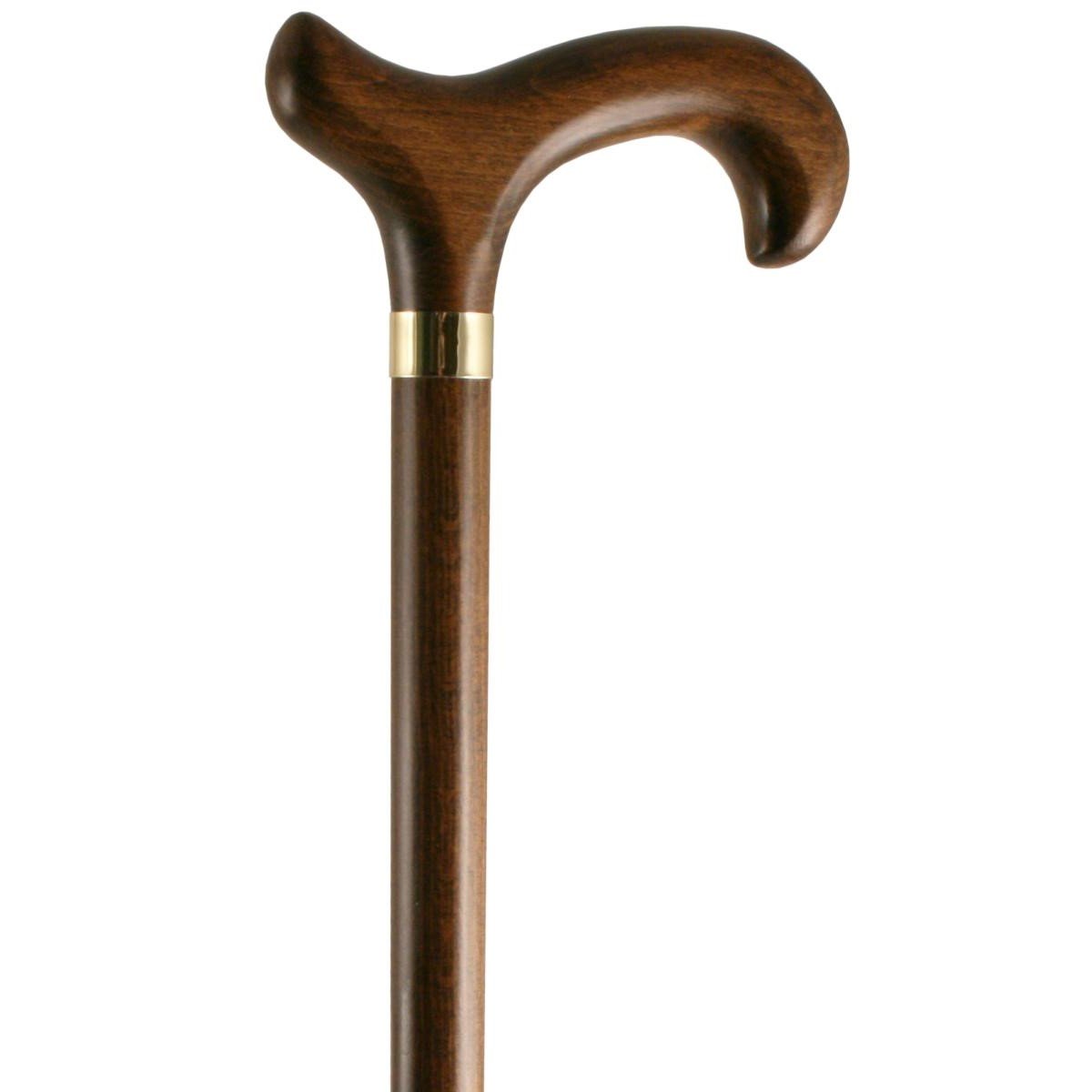 Extra Tall Brown Derby Walking Stick - 106cm