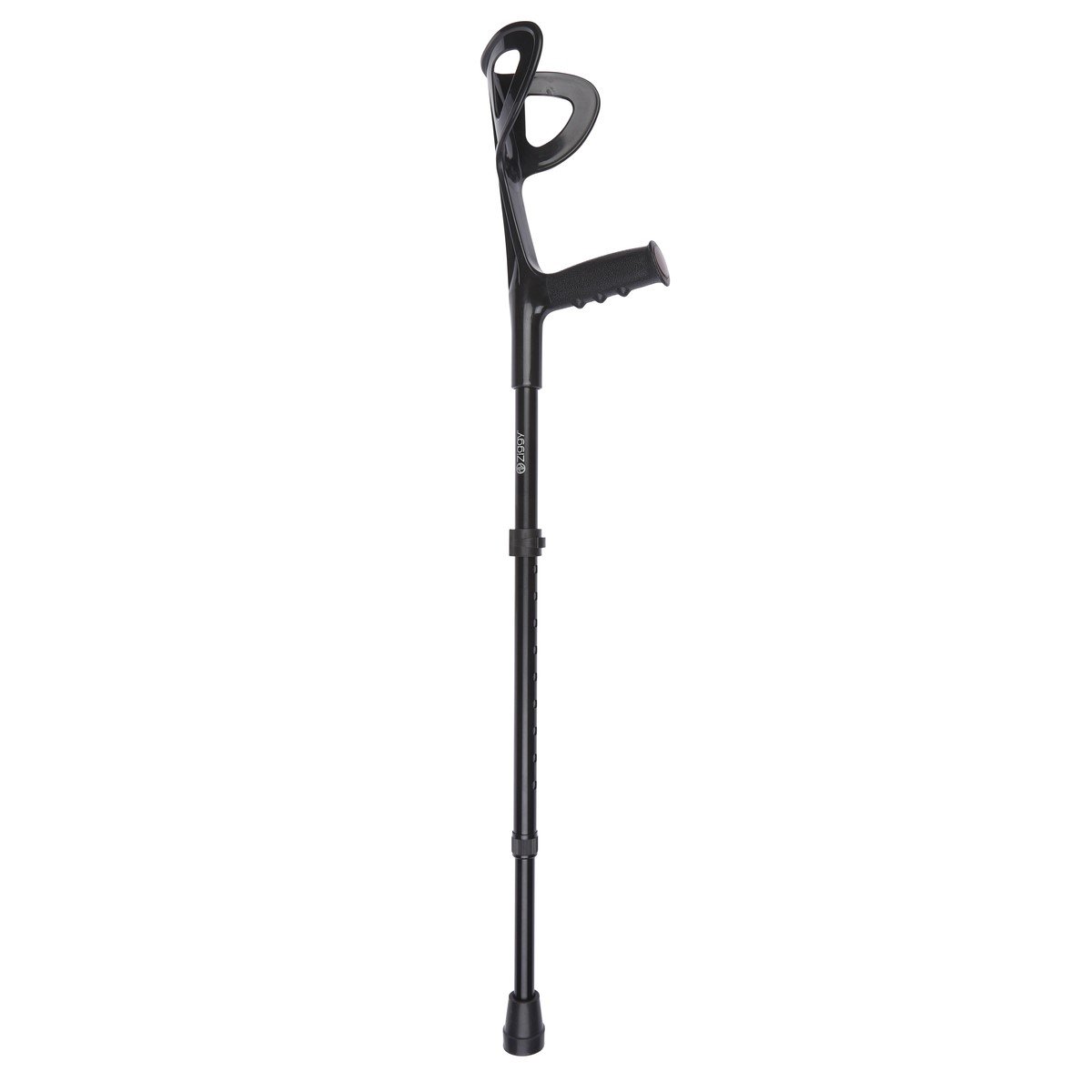 Black Adjustable Crutch