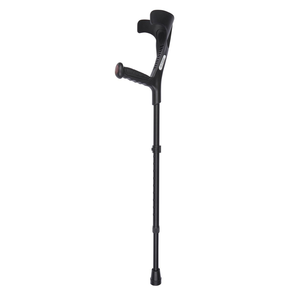 Black Adjustable Crutch
