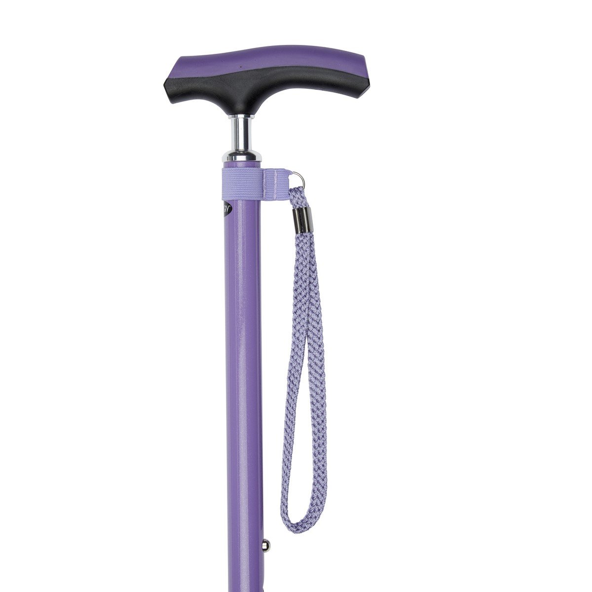 Adjustable Walking Stick with Comfy Grip - Lilac