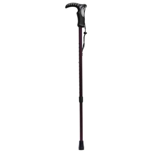 Dark Red Adjustable Walking Stick