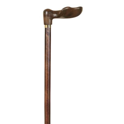 Wood Effect Handled Walking Stick