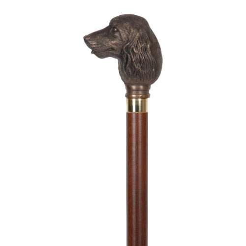 Cocker Spaniel Bronze Finish Stick