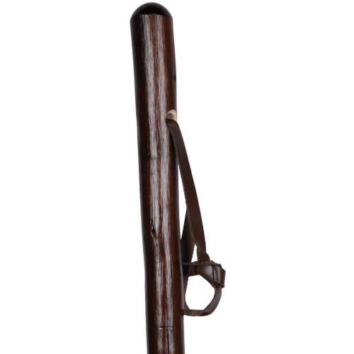 Chestnut Hiking Stick with Plain Ferrule