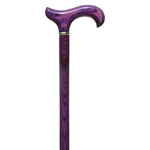 Purple Ash Derby Walking Stick