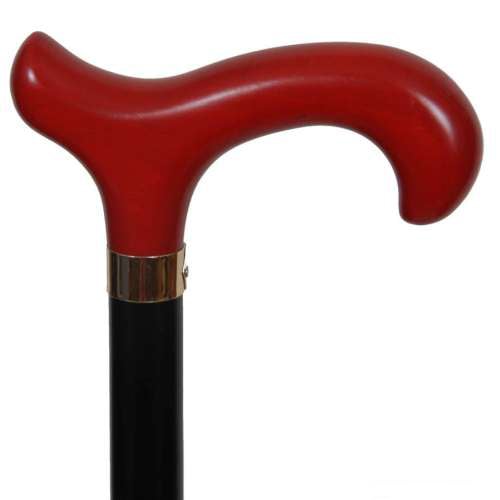 Red Handled Derby Walking Stick