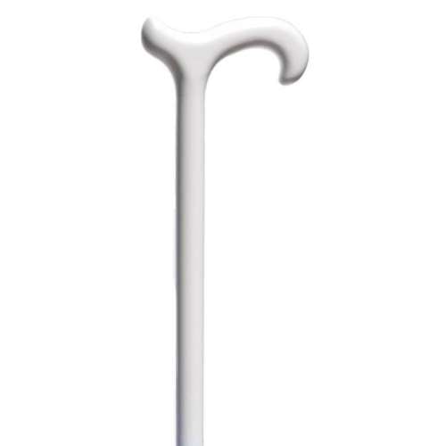 Completely White Derby Walking Stick
