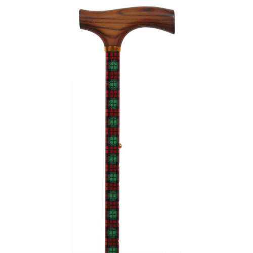 Adjustable Tartan Walking Stick