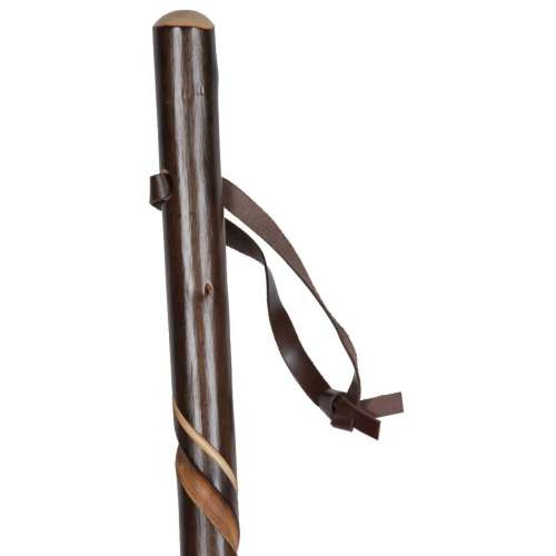 Chestnut Spiral Hiking Stick