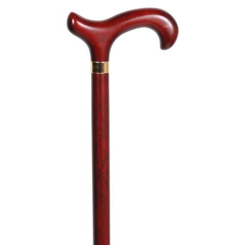 Mahogany Coloured Walking Cane