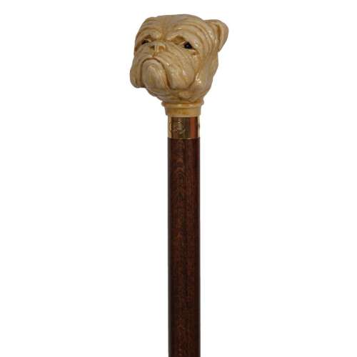 Bulldog Walking Stick