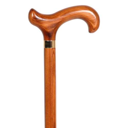 Flame Scorched Wooden Derby Cane