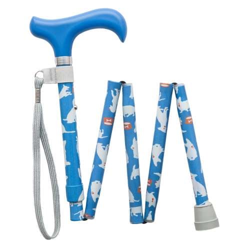 Dogs Design Mini Folding Stick