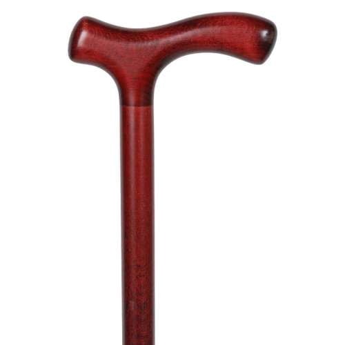 Mahogany Colour Crutch Walking Stick