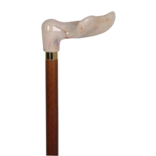 Marble Effect Anatomical Walking Stick