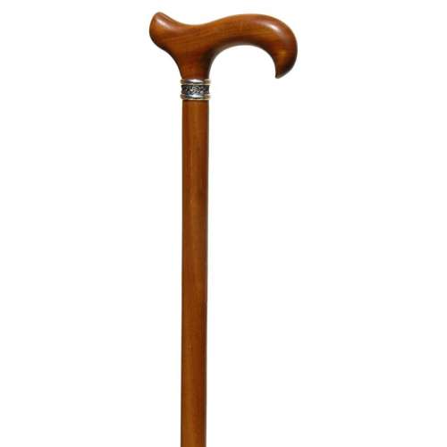 Afromosia Derby Walking Stick