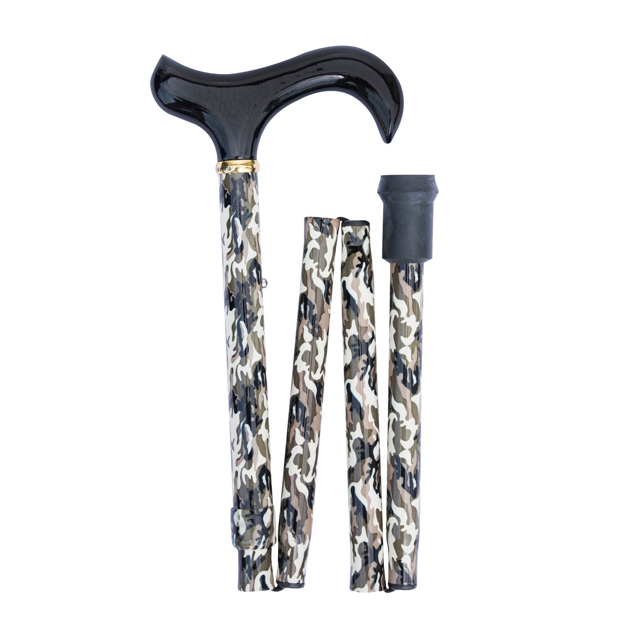 Folding Walking Stick - Camouflage