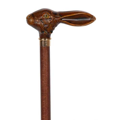 Rabbit Top Walking Stick