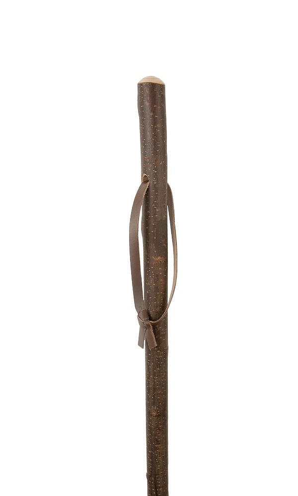 Hazel Hiking Stick with Plain Metal Ferrule